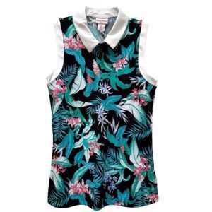 🔸️NWT Tommy Bahama Golf UPF 50+ Sun Protection Golf Tennis Polo Shirt Medium